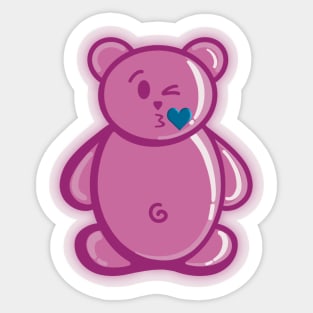 I’m Beary Squishy - Funny Gummy Sticker